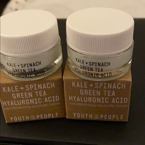 YTTP kale & spinach green tea hyaluronic acid duo